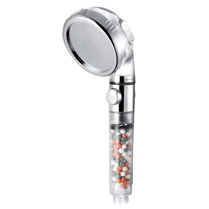 3 Modes SPA Shower Head High Pressure Saving Water Shower Filter Massage Shower Head Hook Hose Bathroom Innovative Accessories